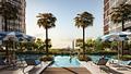 3 Zimmer auf zwei Ebenen im Park Five - DEYAAR_Arcadian01_CGI09_PoolPodium_03_12K