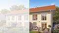 Top-Lage im 3er-Ensemble: Familienfreundliches Reihenendhaus in Obing/Frabertsham - Gartenansicht