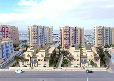 Spektakuläre Wohnung mit Blick auf das Mittelmeer und das Mar Menor. - FOTO-MONTAJE-URBANIZACIO?N2
