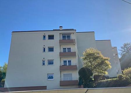 3-Zimmer Wohnung mit 2 Rheinblick-Balkonen in Bingerbrück zu verkaufen - Hausansicht