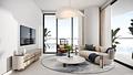 3 Schlafzimmer - Duplex mit Pool im privaten Garten - Strandlage - 3BR_Living_Room