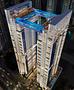 Sky Villa mit Aston Martin Interiors - Night aerial 4k