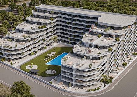 Moderne Wohnungen mit 3 Schlafzimmern, 2 Badezimmern, großer Terrasse, Tiefgaragenstellplatz und Gemeinschaftspool