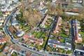 Charmantes Reihenendhaus mit Gartenidylle  in ruhiger Lage am Frankfurter Berg - Luftbild