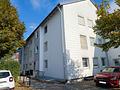 Gepflegte 2-Zimmer-Erdgeschosswohnung mit Terrasse in Traunreut - Rückansicht
