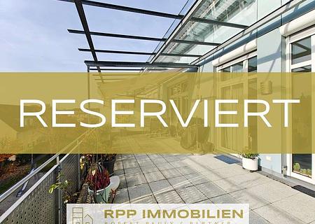 RESERVIERT - Über den Dächern Unterschleißheims – Stilvolle 3-Zi.-Dachterrassenwohnung - Reserviert