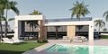 Villen mit 3 Schlafzimmern, 2 Bädern, Dachterrasse, Vorinstallation Klimaanlage und Privatpool im Condado de Alhama Golf Resort