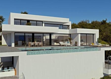 Villa La Isla, moderne Luxusvilla im Verkauf in der Wohnanlage Jazmines in Cumbre del Sol - AJ021-01