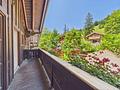 Ganz oben. Ganz besonders. Dachgeschossdomizil mit traumhaftem Alpenpanorama in Bayrischzell - Hinterer Balkon / Nachbarschafts-Impression