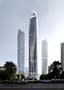 Die Grand-Mercedes-Suite mit Pool im 62. Stock - Business Bay - 
Mercedes Benz Places - From_Street_Front_Elevation