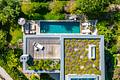 Architekten-Villa mit hochklassiger Ästhetik, Spa-Bereich und Pool in einzigartiger Lage - Hightech-Villa aus der Luft