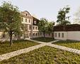 HEGERICH: Denkmalgeschütztes Schloss mit großem Potential in Illesheim - Außenansicht - Visualisierung