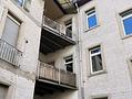 Charmanter Altbau nahe Hauptbahnhof: 4 Wohnungen / 21 Zimmer, Innenhof, Balkone & sehr gute Rendite - Ansicht Balkone