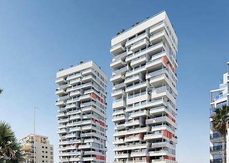 CALPE - Neubau Appartement mit 2 Schlafzimmern - Blick auf das Meeer und die Salinen - V02 mod