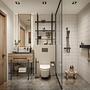 Studio auf Saadiyat Island - Resale - UA_AldarManaratResidence02_CGI18_MasterBathroom_08а_10K
