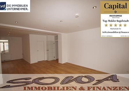 Zentrumsnahe großzügige, gut geschnittene 3 Zimmer Wohnung mit 2 Balkonen und Aufzug im Haus in einer guten Lage in Neuburg - Ein Objekt von Ihrem Immobilienpartner SOWA Immobilien und Finanzen