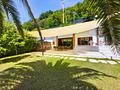 RESERVIERT! Ferienhaus mit Garten, Pool und traumhaftem Panoramablick in Toscolano Maderno - Blick zur Terrasse