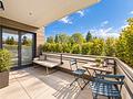 Prinz-Ludwigs-Höhe: Exklusives Penthouse mit Dachterrasse, Sauna & Gästeapartment - Ostterrasse vor dem Schlafzimmer