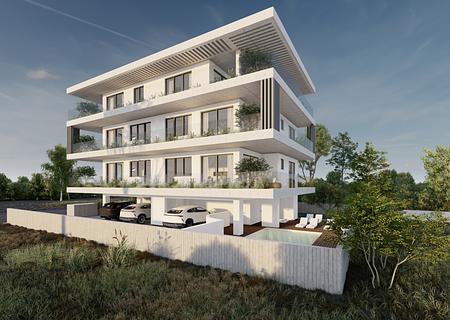 Exklusives Penthouse in Designeranlage mit Meerblick - f2