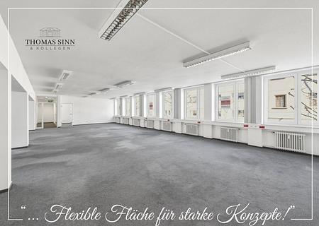 GEWERBE m² - Geräumige Bürofläche in zentraler Innenstadtlage SOFORT FREI ! - Großraumbüro