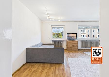 Kapitalanlage oder Eigennutzung: 1-Zimmer-Eigentumswohnung in Backnang - Wohnbereich