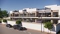 Obergeschoss-Wohnungen mit 2 Schlafzimmern, 2 Bädern, Dachterrasse, Vorinstallation Klimaanlage, Fußbodenheizung in Bädern und optionalem Whirlpool