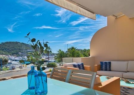 ***Helle Meerblick Wohnung mit großer Terrasse in Port Andratx, Mallorca***