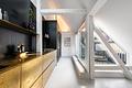 Stylische 3-Zimmer-Maisonette mit Dachterrasse und Loftflair nahe des Elisabethmarkts - Küche mit anschließender Dachterrasse