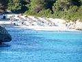 Gemütliches Haus  am Meer - nahe einer herrlichen Sandbucht - Blick in die Cala Anguila