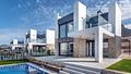 Luxus-Villen mit 3 Schlafzimmern, Dachterrasse, Meerblick und Privatpool nur 500 m vom Meer