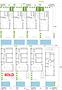 Modernes Strandhaus mit Pool - master plan