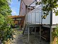 Gelegenheit für Mehrgenerationen-Wohnen oder großzügige Eigennutzung: Haus mit 7+4 Zimmern in Varel - Terrasse hinten