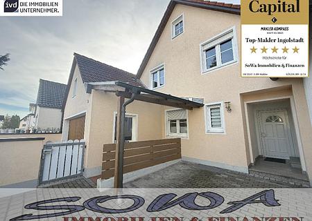 Einzugsbereit! Zentrumsnahes Einfamilienhaus mit guter Raumaufteilung und einer großen Garage im Englischen Garten in Neuburg - Ein Objekt von Ihrem Immobilienpartner SOWA Immobilien und Finanzen