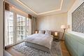 „The Seven Atrium“: Luxuriöse 3-Zimmer-Wohnung mit Balkon, Concierge, SPA und TG-Stellplatz - Schlafzimmer mit Blick ins Atrium