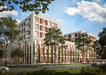 Wohnglück im Herzen Germerings - Blick auf das Gebäude