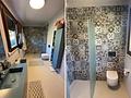 Traumhafte Villa mit Seeblick in Toscolano Maderno am Gardasee - Masterbad | Duschbad