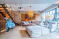 Einzigartiges Townhouse mit Loft-Charakter im Herzen von München - Sendling - Wohnzimmer