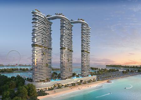 Dubai Harbour Bestlage mit Strand - 5 Schlafzimmer
mit Pool - Ultraluxus - DAMAC Bay view 01_2301120