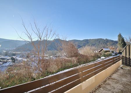 Wohnung mit Gestaltungsmöglichkeiten in Gernsbach / Scheuern - Terrassen-Blick