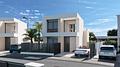 Villa in erster Golflinie, 3 Minuten vom Strand entfernt - Entrance, parking and back garden