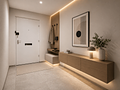 Renovierte 1-Zimmer-Wohnung in Bestlage Sendling - Visualisierung Eingangsbereich