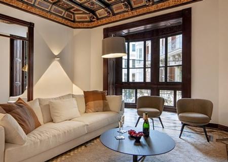 Mallorca luxuriöse Altbau Wohnung in Bestlage von Palma zu verkaufen