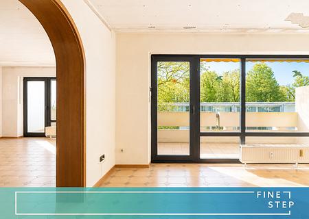 Ihr neues Zuhause in Harlaching: 4 Zimmer, 2 Balkone und großer Keller - FINESTEP Immobilien