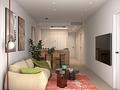 Penthouse-Wohnungen mit 2 Schlafzimmern, 2 Bädern, Dachterrasse, Möblierung, Meerblick, Tiefgaragenstellplatz und Gemeinschaftspool
