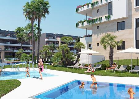 Appartements mit 3 Schlafzimmern in wunderschöner Anlage mit Gemeinschaftspools und Whirlpools nur 800 m vom Strand - Appartements mit 3 Schlafzimmern in wunderschöner Anlage mit Gemeinschaftspools