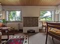 Bungalow mit Traum-Grundstück und Raum für eigene Ideen in toller Lage von Hamburg Kirchwerder - Wohnzimmer mit Ofen
