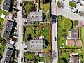 Reiheneckhaus mit großen sonnigen Grundstück in Feldkirchen-Westerham, Sofort bezugsfrei - Draufsicht auf den Dreispänner Reihenhaus