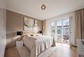 Stil und Charme: Reizendes Stadtdomizil mit Balkon in feinster Bogenhauser Lage - Helles Schlafzimmer (virtuell möbliert)