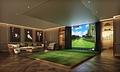 Trump Tower Dubai - 4 Zimmer mit Meerblick -zwischen Strand und Downtown - TTD_Golf_Simulator_Room