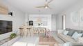 Luxuriöses Apartment in erster Meereslinie. - Calle_Campoamor_F_Salon_Cocina_02